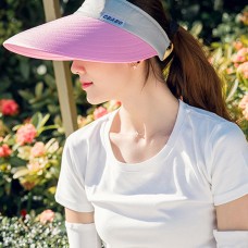 Mujers Adjustable Visor Sun Hat Outdoor Sport Rotection Summer Wide Brim Cap   eb-15911679